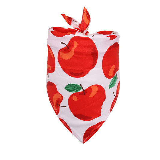Cotton Triangle Scarf for Dogs (Pet Accessory)